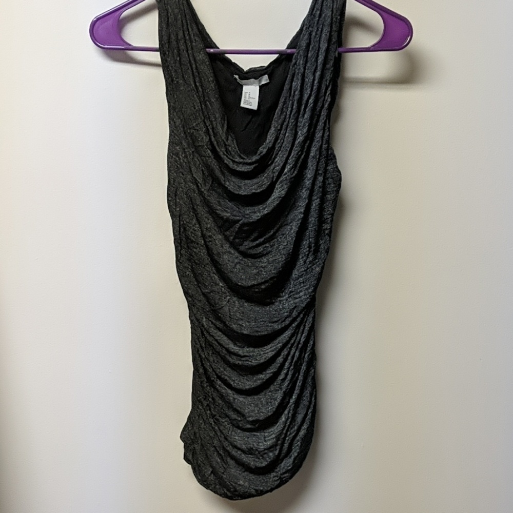 Slinky silky soft ruffled top